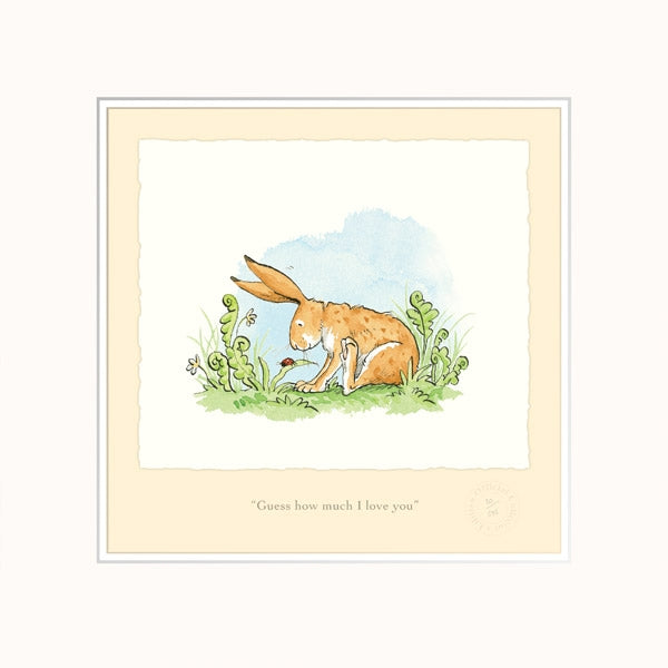 Print - Guess How Much I Love You AJ9355 Unframed