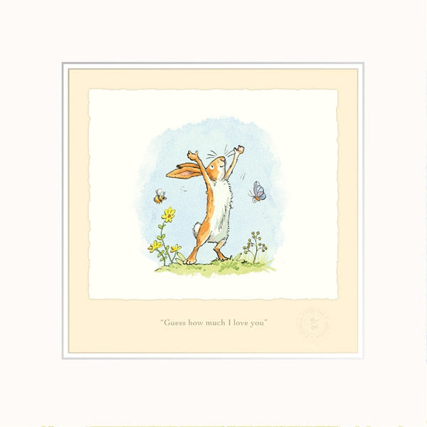 Print - Guess How Much I Love You AJ9354 Unframed