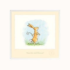 Print - Guess How Much I Love You AJ9352 Unframed