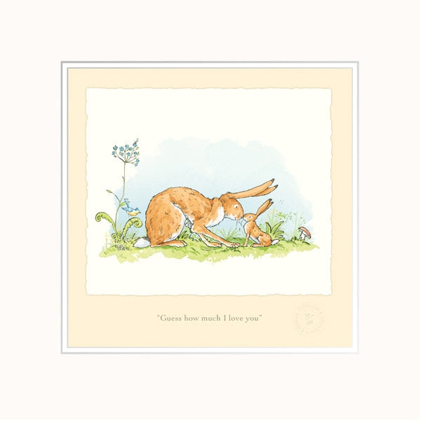 Print - Guess How Much I Love You AJ9351 Unframed