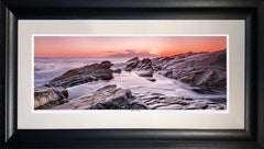 Co Down - Mourne Sunset - Ltd Edition Chunky Black Frame