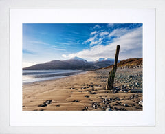 Co Down - Mourne View From Murlough White Box Frame