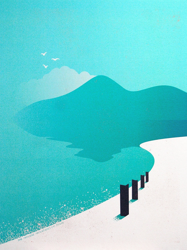 Mourne Mountains From Murlough Beach Unframed