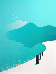 Mourne Mountains From Murlough Beach Unframed