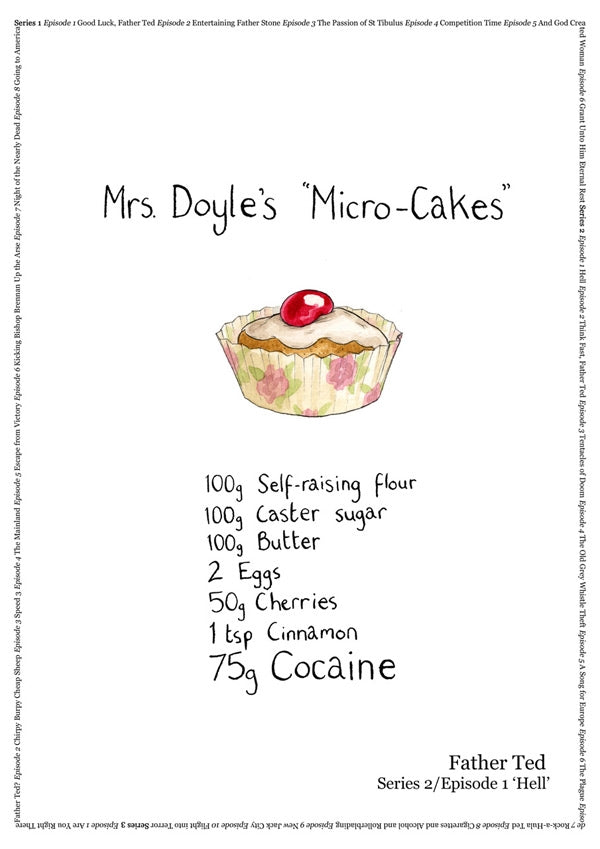 Father Ted - Series 2 Episode 1 - Microcake Unframed