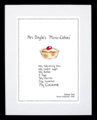 Father Ted - Series 2 Episode 1 - Microcake Black Frame