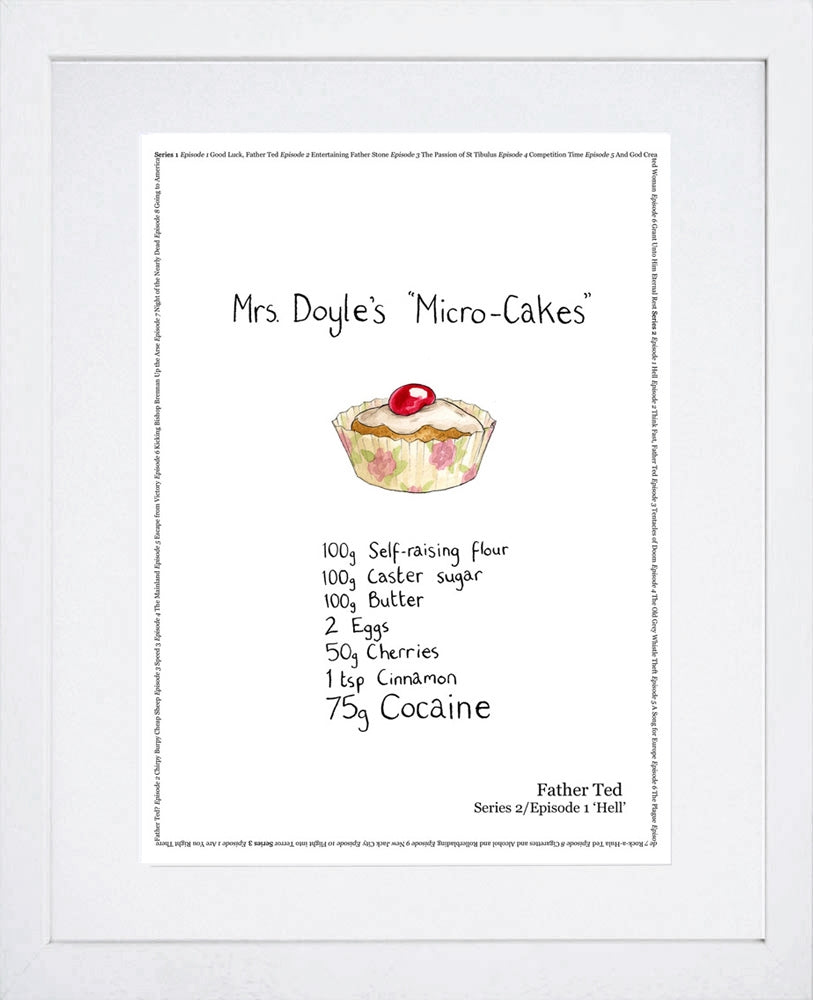 Father Ted - Series 2 Episode 1 - Microcake Frame White