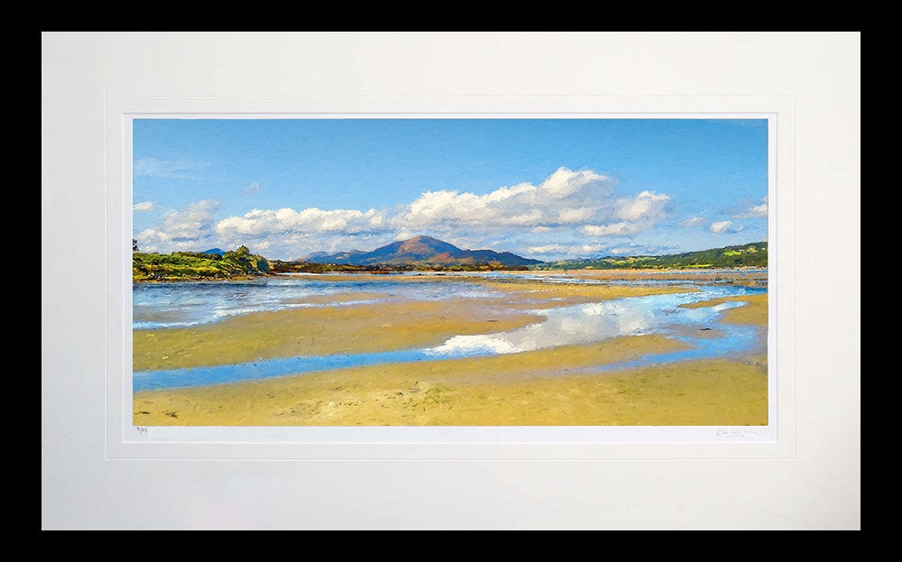 Co Donegal - Muckish From The Boardwalk Flat Black Frame