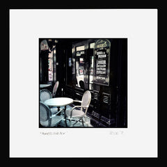 Belfast - Muriel's Cafe Bar Black Frame (No Mount)