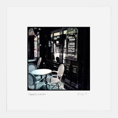 Belfast - Muriel's Cafe Bar White Frame (No Mount)