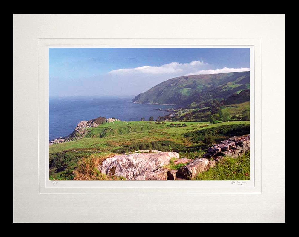 Co Antrim - Murlough Bay I Flat Black Frame