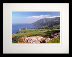 Co Antrim - Murlough Bay I Flat Black Frame