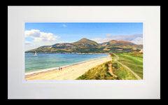 Co Down - Murlough Beach Newcastle-71 x 45-Flat Black Frame