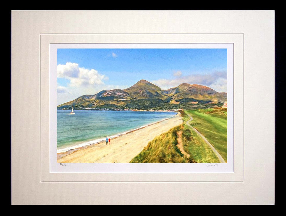 Co Down - Murlough Beach Newcastle Frame Black Box 40x30