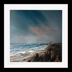 Print - Mussenden Evening - Black Box Frame