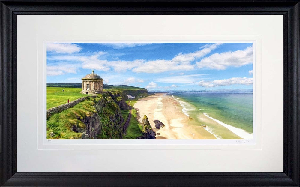 Co Derry - Mussenden Temple Frame Black Moulded 71X45