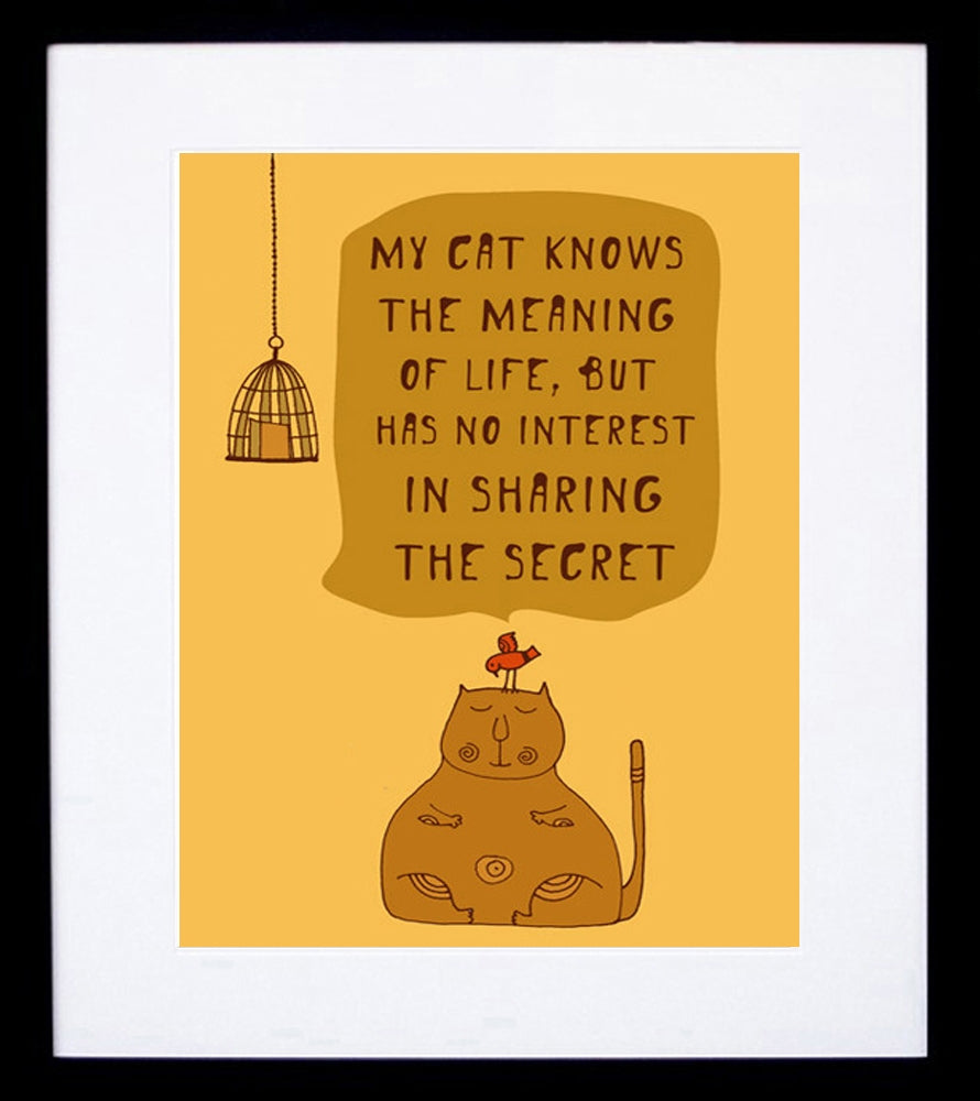 My Cat Framed