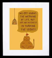 My Cat Framed