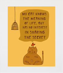 My Cat Unframed