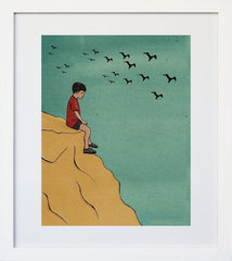 My Favourite Spot White Frame