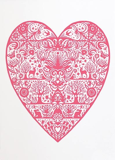 Nature - My Heart in Red