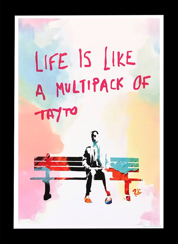 My Ma Always Said - Flat Black Frame