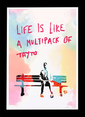 My Ma Always Said - Flat Black Frame