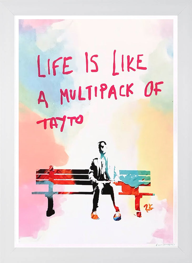 My Ma Always Said - Flat White Frame