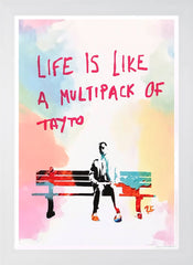 My Ma Always Said - Flat White Frame