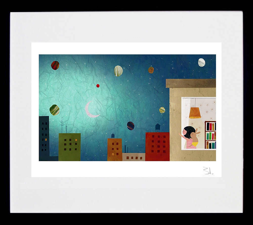 My Favourite Things White Frame