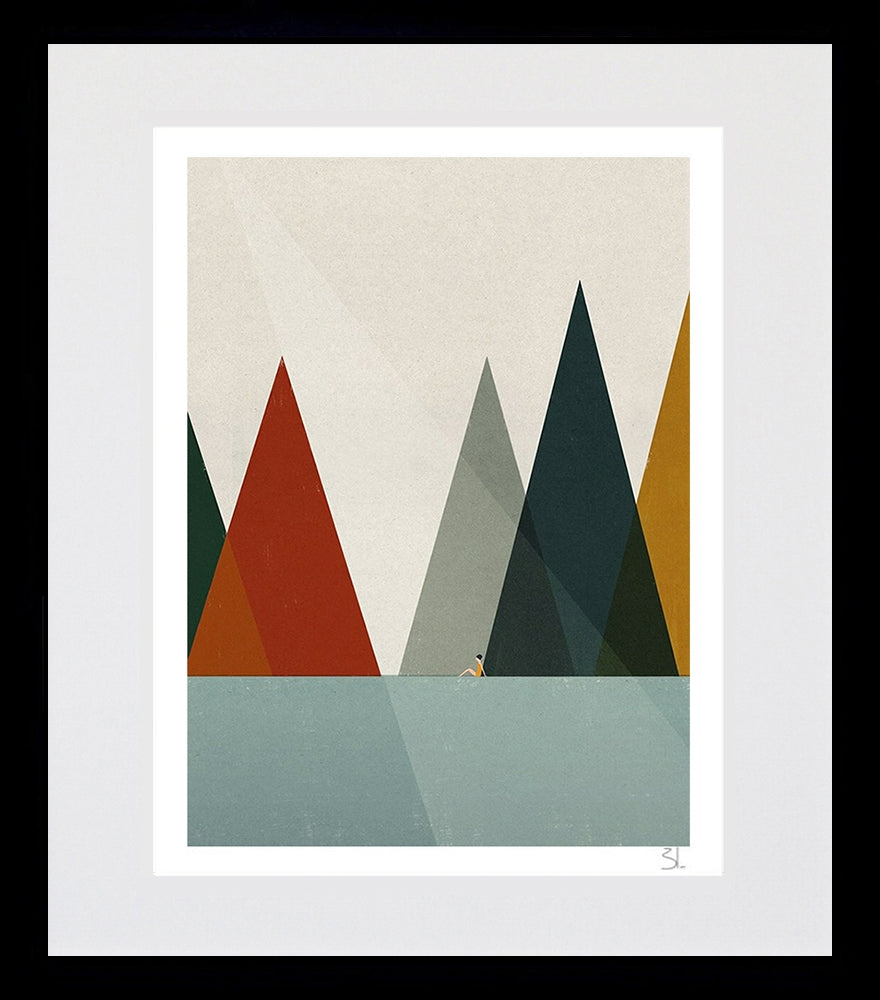 Nadadora 3-15.5 x 22-Black Box Frame