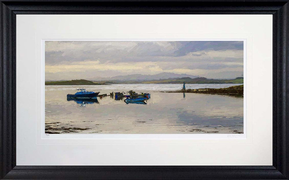 Co Down - Near Portaferry Frame Black Moulded 71X45