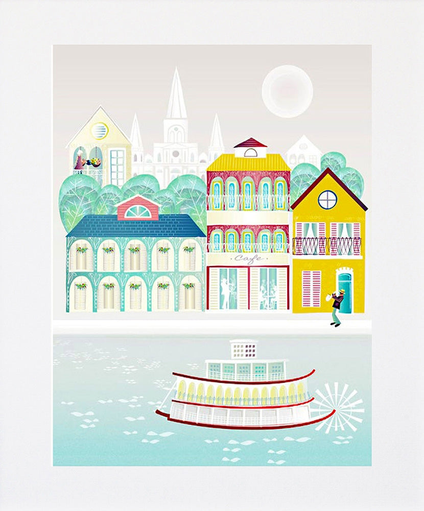 New Orleans Unframed 18 x 25