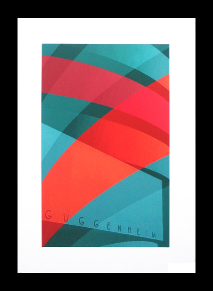 New York Guggenheim Framed