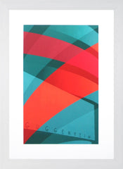 New York Guggenheim White Frame