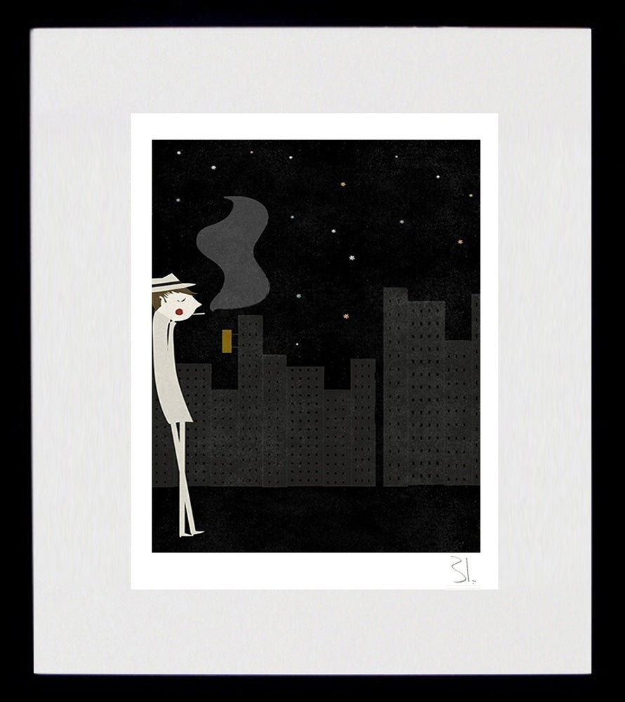 Night Black Frame