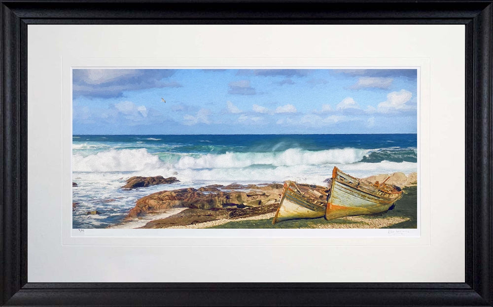 Co Donegal - No More Fanad Head- Black Scoop Frame