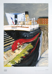 Nomadic Belfast Docks Unframed