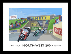 Sport - North West 200 Bridge Frame Black 40x30 No Mount