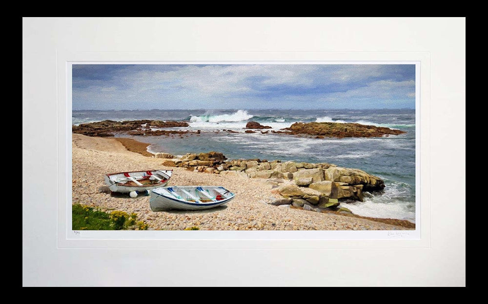 Co Donegal - Not Today Near Fanad Head Flat Black Frame