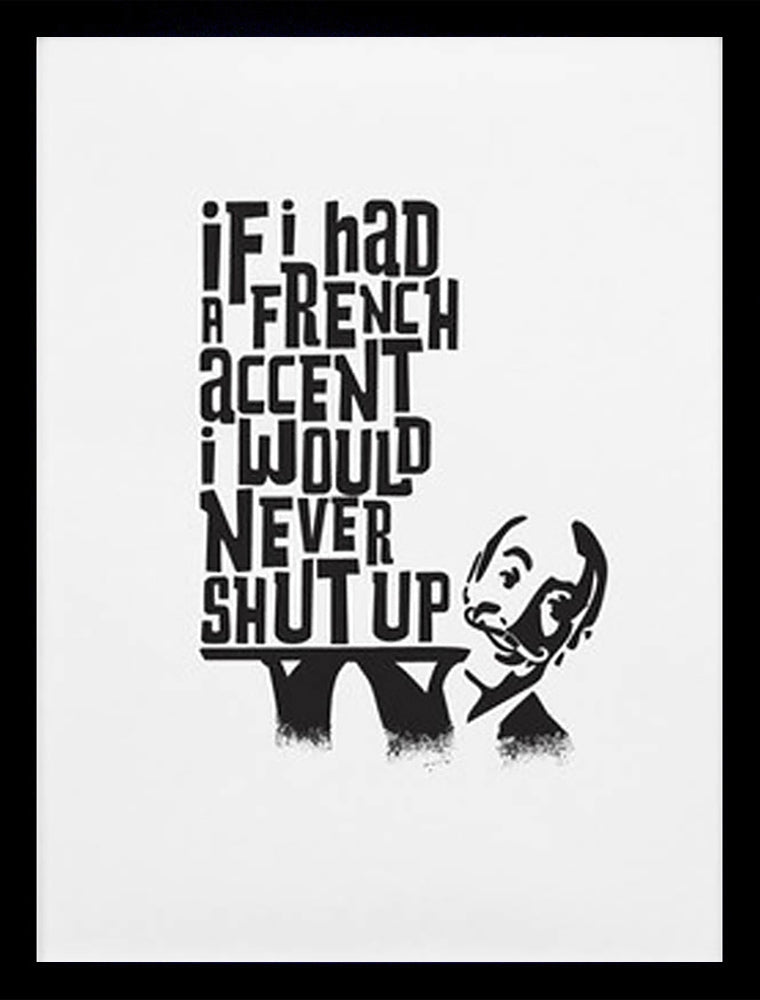 Oh La La Framed 50x70