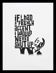 Oh La La Framed 50x70