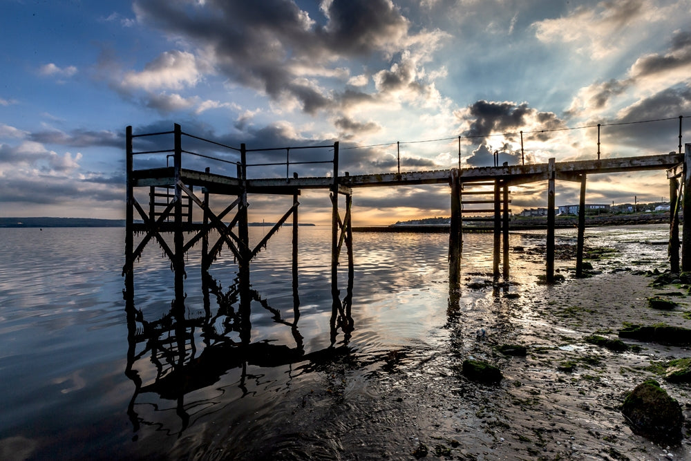 The Old Holywood Pier Unframed