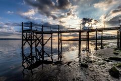 The Old Holywood Pier Unframed