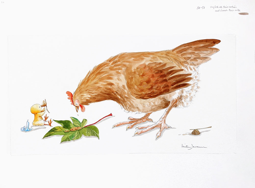 Original - Old Auntie Unframed