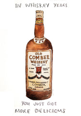 Drinks Whiskey - Old Comber Whiskey Unframed