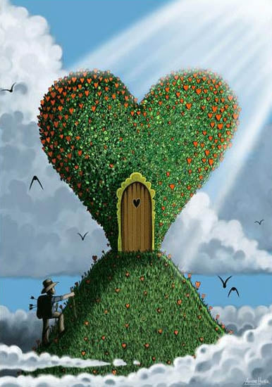 On Top Of The World Unframed