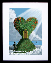 On Top Of The World Black Frame