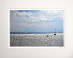 Other - On A Silver Sea Unframed