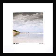 On The Beach Two - Black Box Frame
